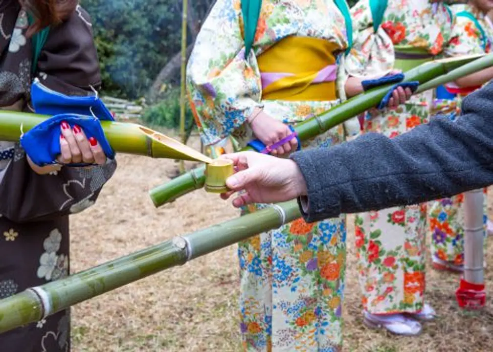 笹酒とともに健康祈願。癌封じ笹酒祭り／大安寺