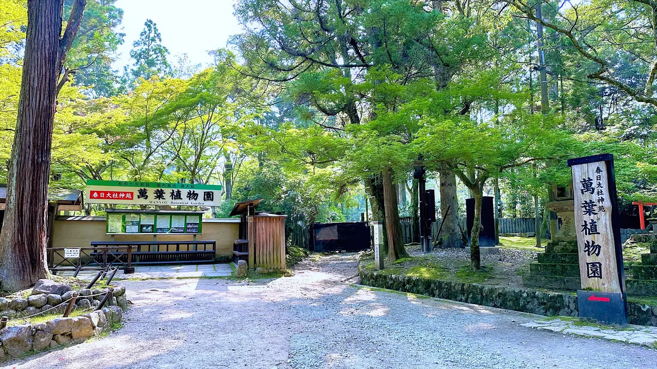 Kasuga Taisha Shrine Garden - Manyo Botanical Garden